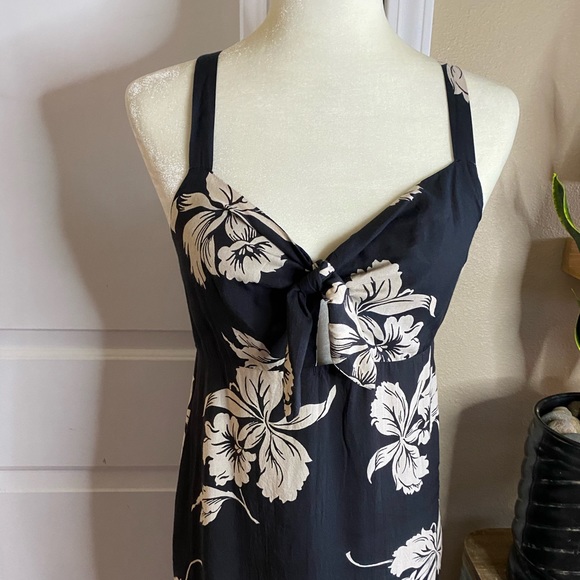 Amuse Society Revolve Front Tie Floral Dress - Picture 4 of 12